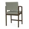 Lesro Lenox Steel Hip Chair Metal Frame, Bronze, OH Eucalyptus Upholstery LS1161 - alternate 3